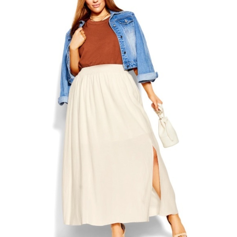 MAXI PEARL SKIRT